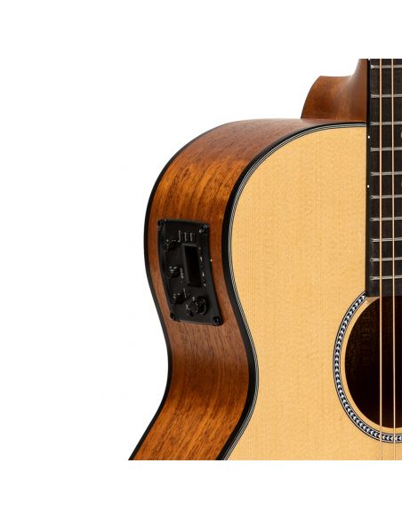 ElElectro-acoustic auditorium guitar with cutaway