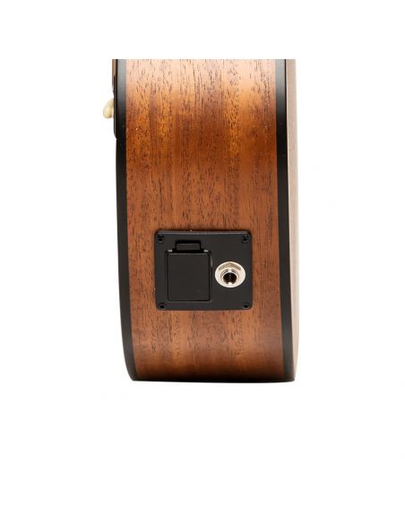 ElElectro-acoustic auditorium guitar with cutaway