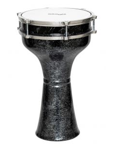 22 cm coloured aluminium Darbuka w/tuning key