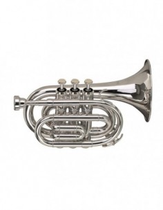 Bb pocket trumpet with...