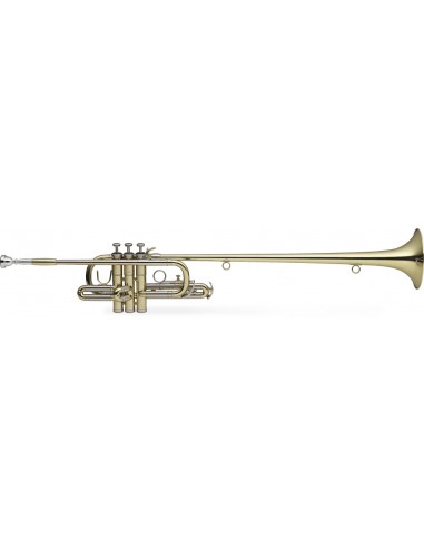 Bb Herald Trumpet, ML-bore, Brass body material