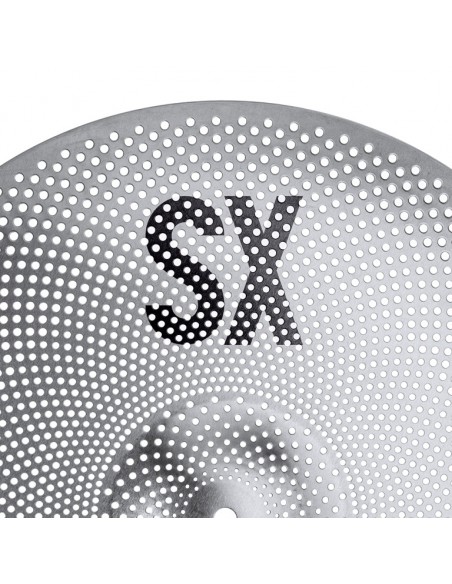 Silent cymbal set for practice