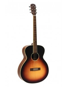 Acoustic baritone guitar with solid spruce top, EZRA series
