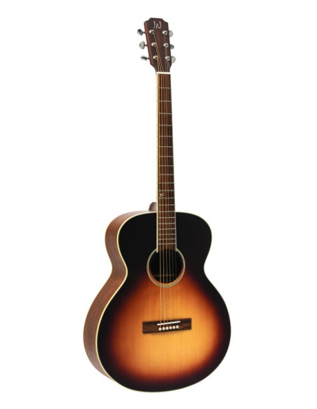 Acoustic baritone guitar with solid spruce top, EZRA series