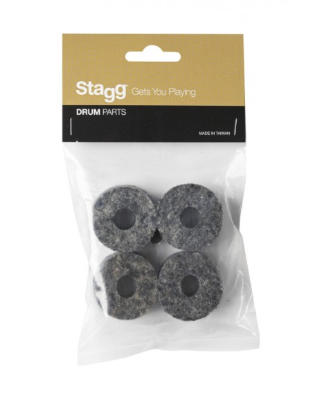 4 x felt washers for Cymbal (20 mm)