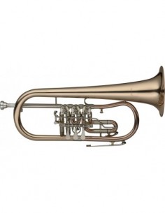Bb Rotary Flugelhorn, Gold...