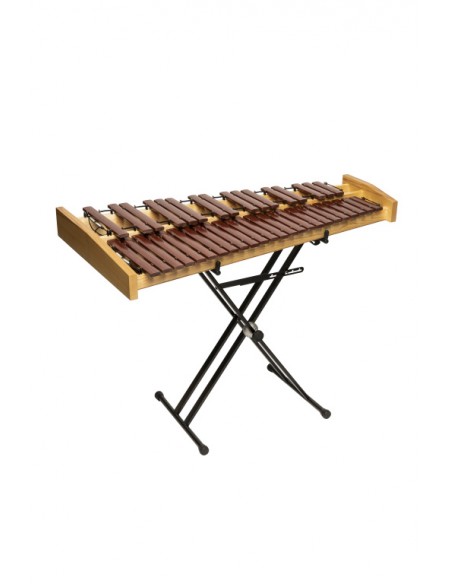 40-key desktop synthetic marimba set, with stand