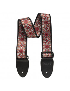 Terylene guitar strap with Mandala pattern 2