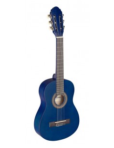 1/4 blue classical guitar...