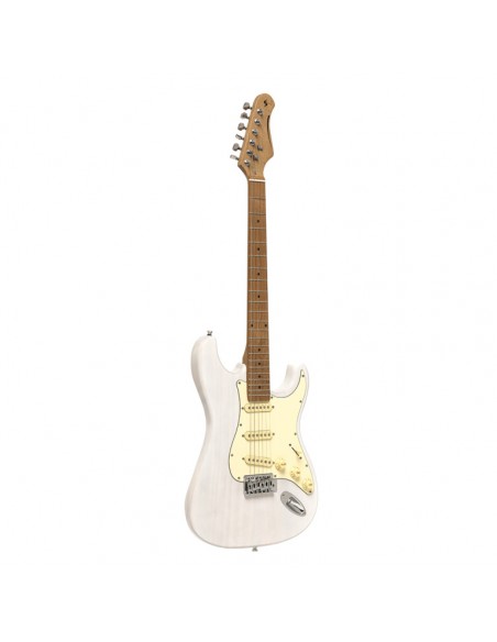 Electric guitar series 55 with solid paulownia body