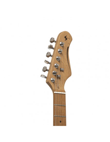 Electric guitar series 55 with solid paulownia body