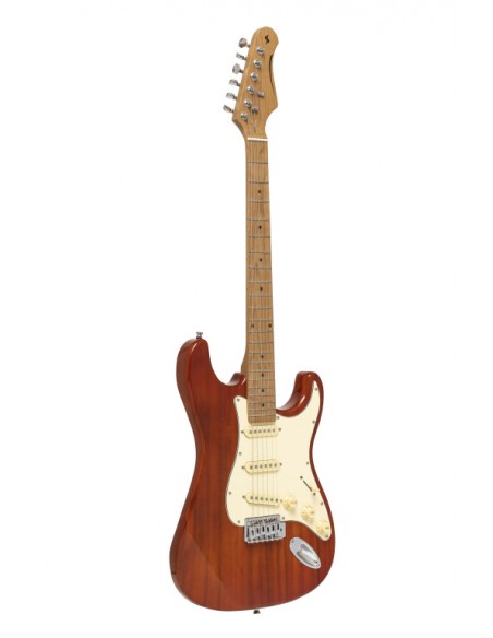 Electric guitar series 55 with solid paulownia body