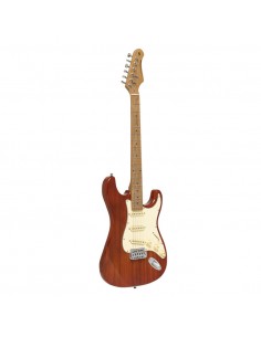 Electric guitar series 55 with solid paulownia body 2