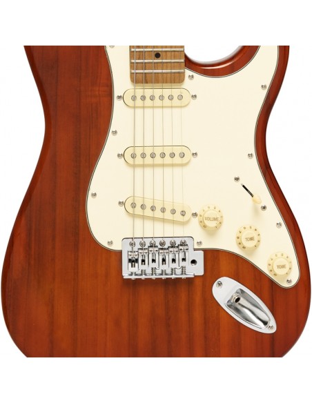 Electric guitar series 55 with solid paulownia body