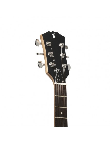Standard Series, electric guitar with solid Mahogany body flat top