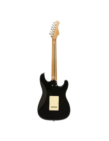 Electric guitar series 55 with solid paulownia body, left hand model