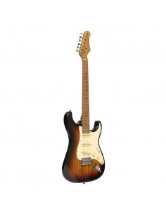 Electric guitar series 55 with solid paulownia body 2