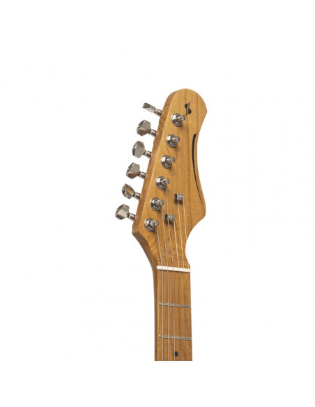 Electric guitar series 55 with solid paulownia body