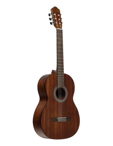 SCL70 classical guitar with sapelli top, natural colour