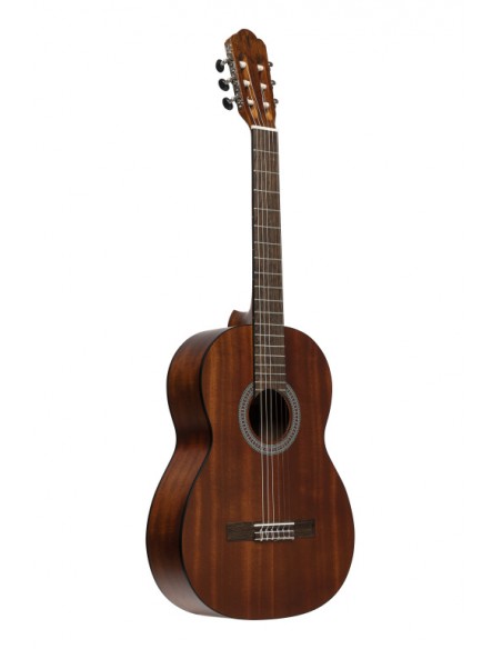 SCL70 classical guitar with sapelli top, natural colour