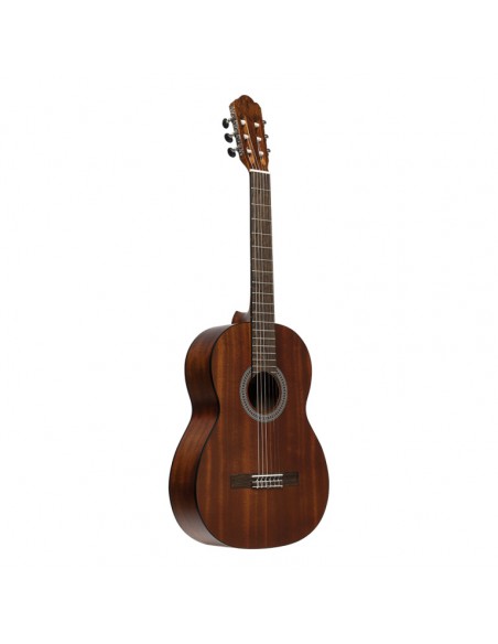 SCL70 classical guitar with sapelli top, natural colour