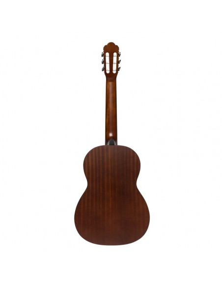 SCL70 classical guitar with sapelli top, natural colour