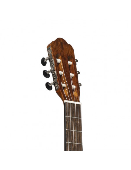 SCL70 classical guitar with sapelli top, natural colour