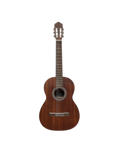 SCL70 classical guitar with sapelli top, natural colour