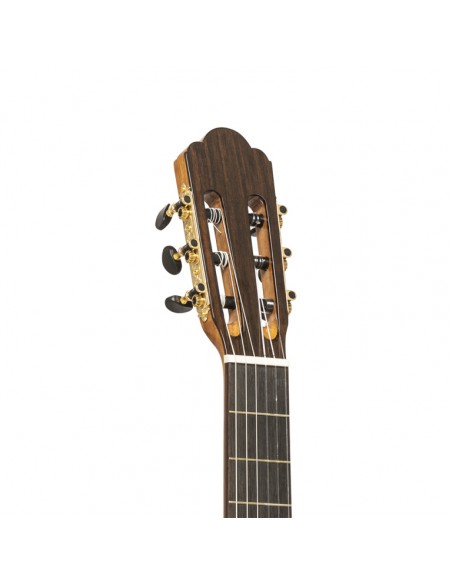Mazuelo serie, electric classical guitar with solid spruce top, with cutaway