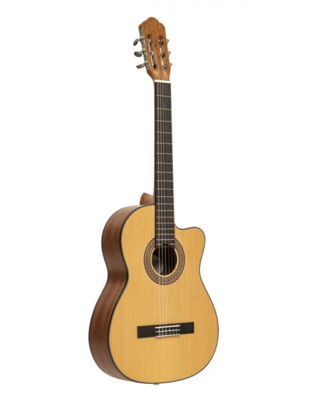 Graciano serie, electric classical guitar with solid cedar top, with cutaway