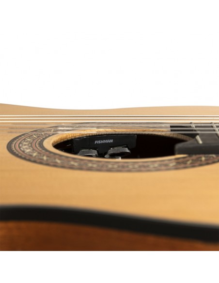 Graciano serie, electric classical guitar with solid cedar top, with cutaway