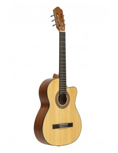 Graciano serie, electric classical guitar with solid spruce top, with cutaway