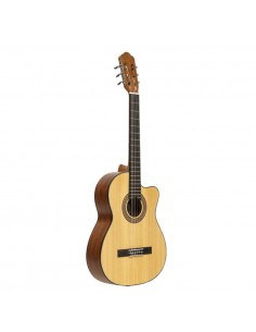 Graciano serie, electric classical guitar with solid spruce top, with cutaway 2