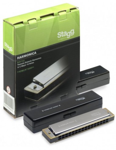 Tremolo Diatonic Harmonica in C major