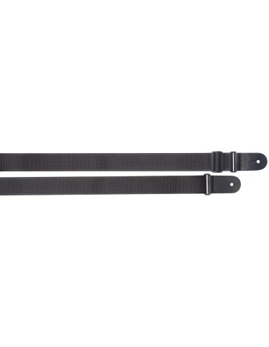 Braided nylon guitar strap with LINE pattern