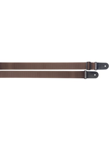 Braided nylon guitar strap with LINE pattern