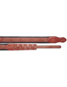 Padded leather guitar strap - Standard