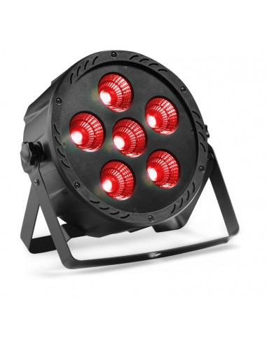 Flat ECOPAR 6 spotlight with 6 x 30-watt RGB (3 in 1) LED