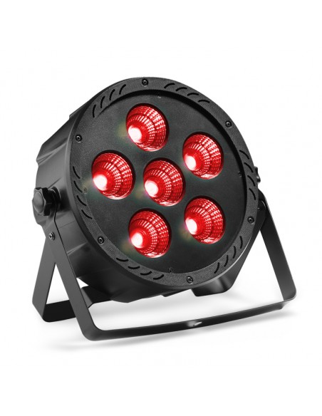 Flat ECOPAR 6 spotlight with 6 x 30-watt RGB (3 in 1) LED