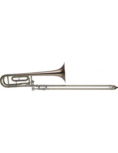 Pro Bb/F Tenor Trombone, Gold brass bell, S-bore