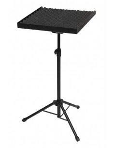 Multi-purpose metal table (47 x 47 cm) w/tubular folding legs and adjustable angle