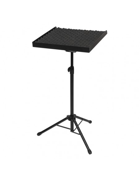 Multi-purpose metal table (47 x 47 cm) w/tubular folding legs and adjustable angle