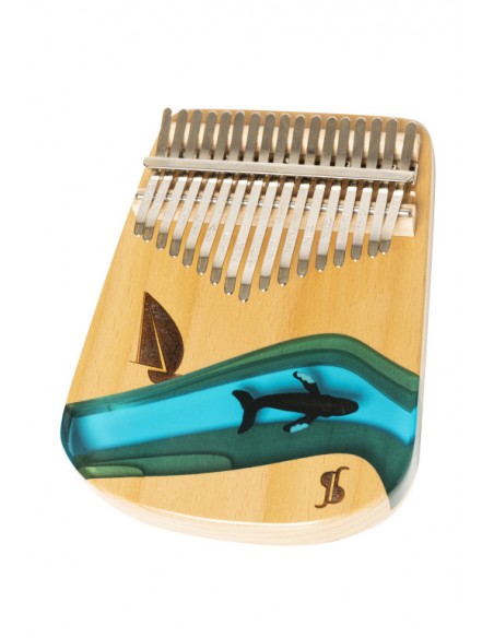 17 notes professional flat-base kalimba