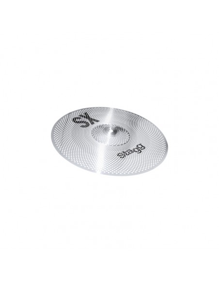 Silent practice cymbal crash 18"