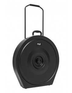 22” cymbal hard case with wheels and telescopic handle