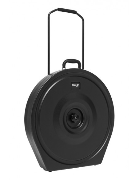 22” cymbal hard case with wheels and telescopic handle