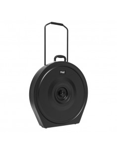 22” cymbal hard case with wheels and telescopic handle 2