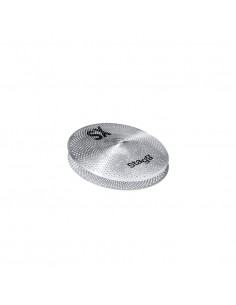 Silent practice cymbal hi-hat set 14" 2