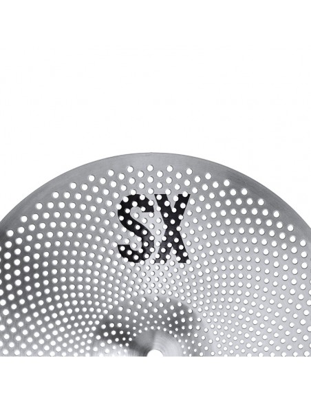 Silent practice cymbal hi-hat set 14"