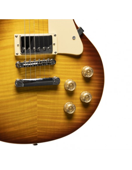 Deluxe Series, electric guitar solid Mahogany with AAA flamed maple top